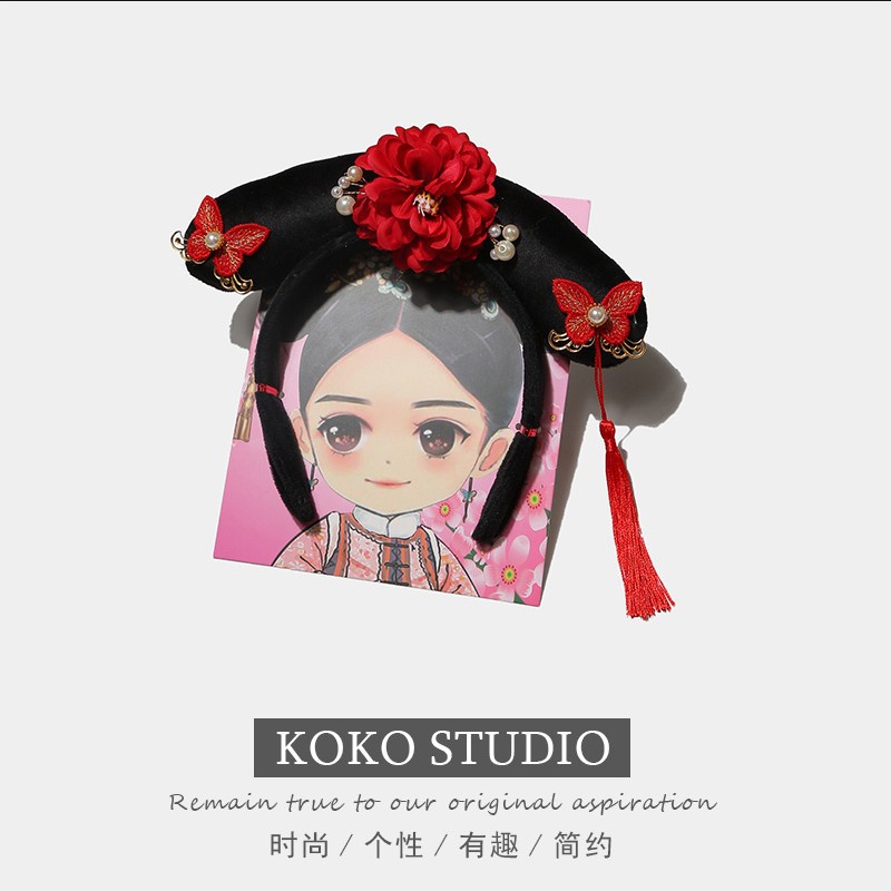 Băng Đô Cài Tóc Phối Tóc Giả Trang Điểm Rửa Mặt Tiện Lợi