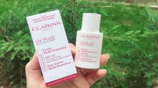 Kem chống nắng clarins bản Translucent