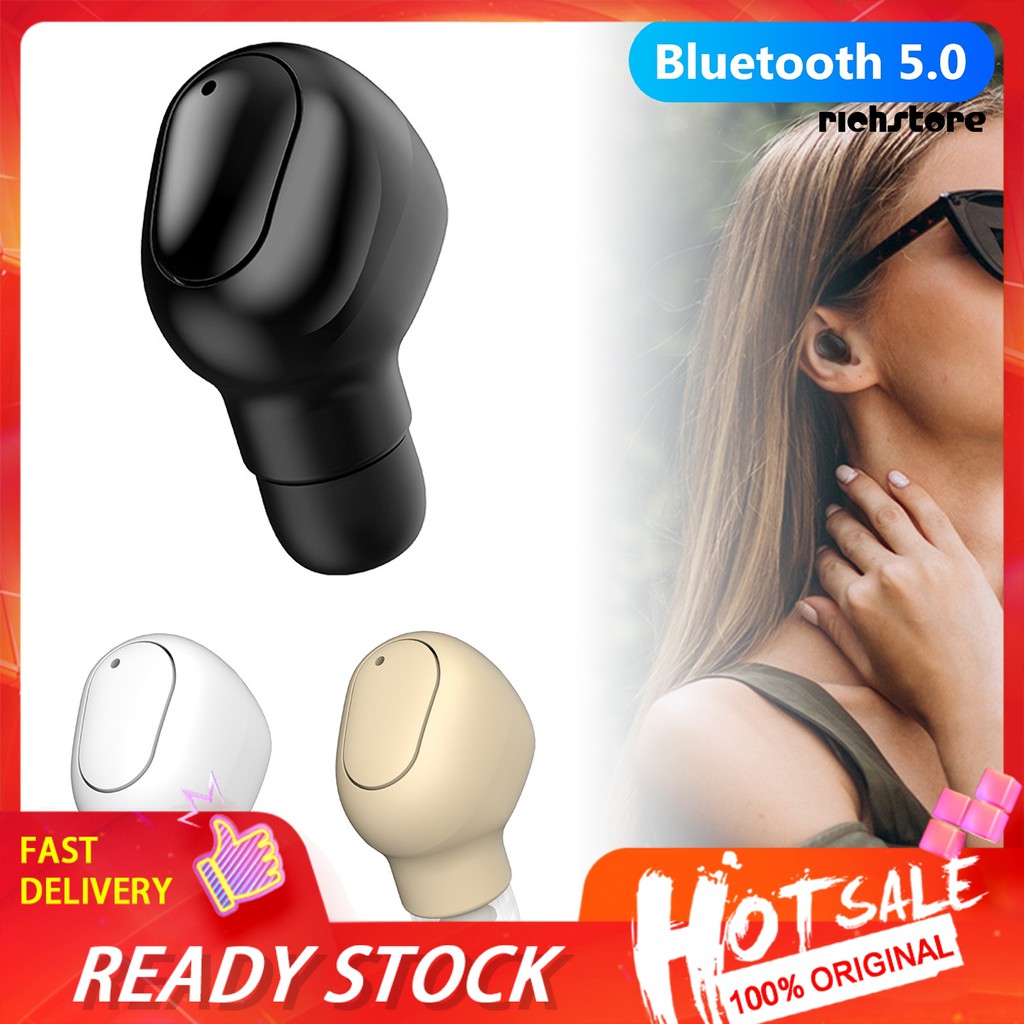 Tai Nghe Nhét Tai Ej 1pc M8-A Kết Nối Bluetooth 5.0 Kèm Phụ Kiện