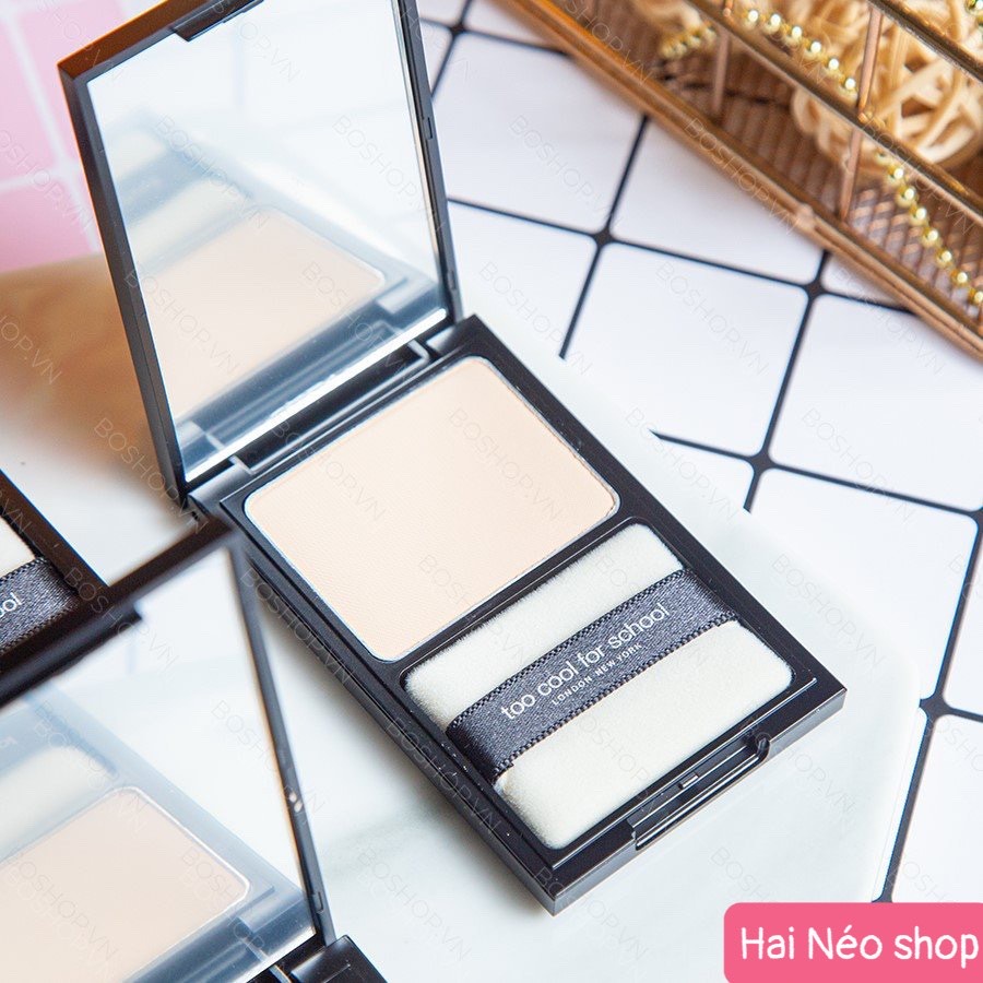 Phấn Phủ Kiềm Dầu Chống Nắng Nâng Tone Tự Nhiên Too Cool For School UV Cover Pact SPF50+/PA+++ (Hàn Quốc) | BigBuy360 - bigbuy360.vn