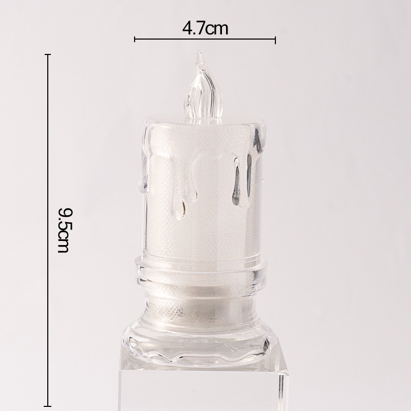 Đèn led phát sáng hình nến chạy bằng pin sử dụng tiện lợi