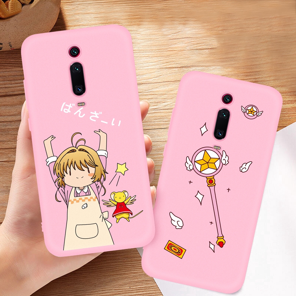 Moka Sakura Pattern TPU Phone Case for Xiaomi Redmi Note 5 6 7 8 Pro 6A 7A 7 K20 Pro Sweet Girls Painted Shell | BigBuy360 - bigbuy360.vn
