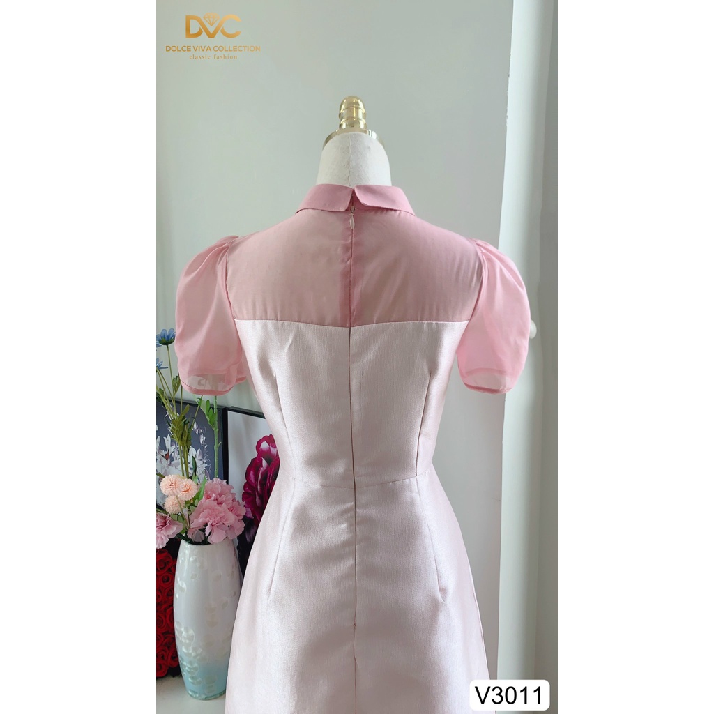 Váy thiết kế cao cấp dự tiệc đi làm đi du lịch V3011-DVC