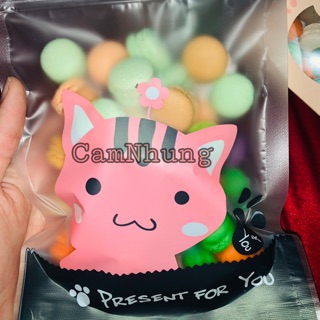 Zip 50 bánh macaron mini