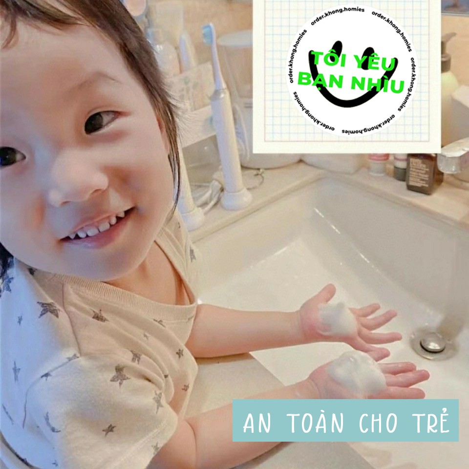 Bọt Rửa Tay Hình Bông Hoa Mùi Đào 220ml