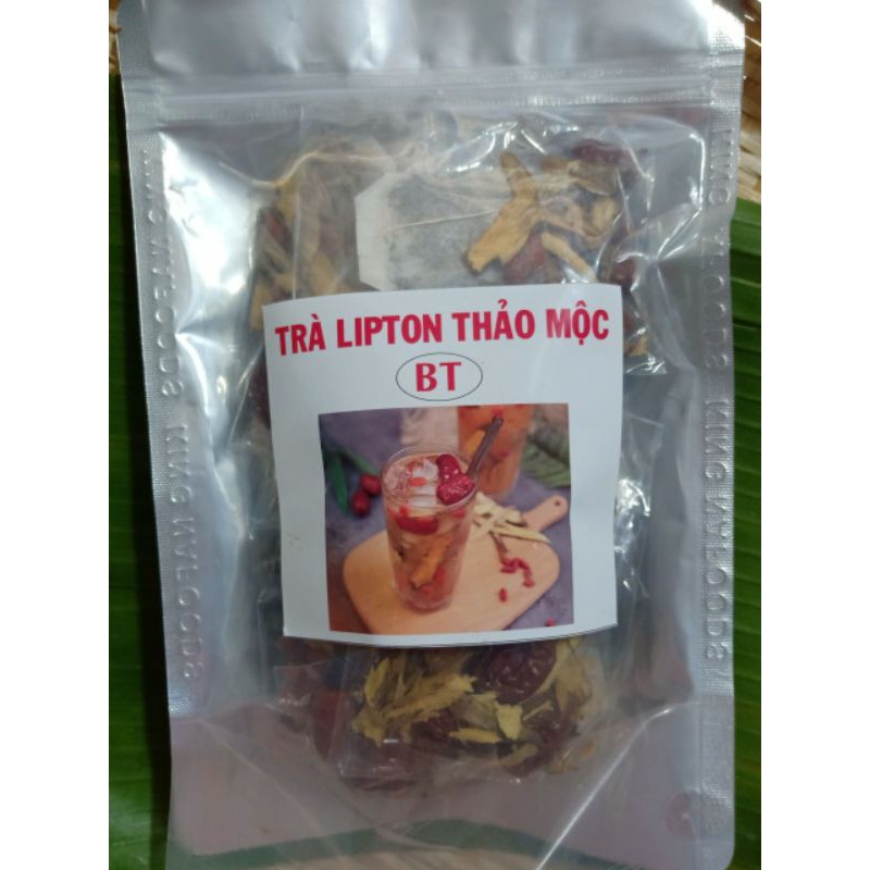 Trà Lipton thảo mộc 11 vị thanh mát - Set 8 gói.