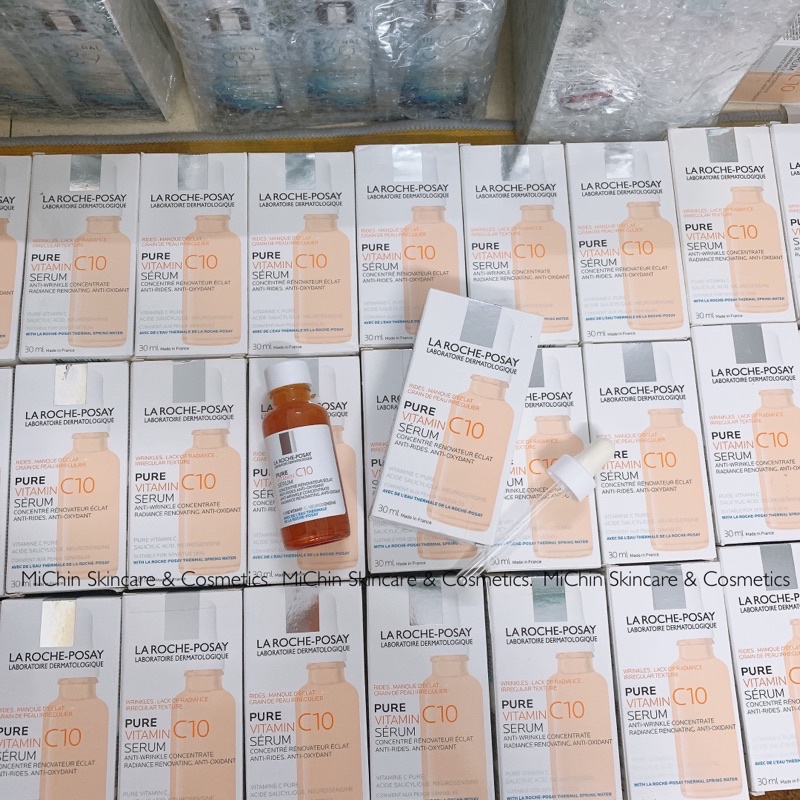 Tinh chất La Roche-Posay Pure Vitamin C Serum  mờ thâm, dưỡng trắng da