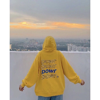 Hoddie Nỉ DÂY KÉO POWER🐾