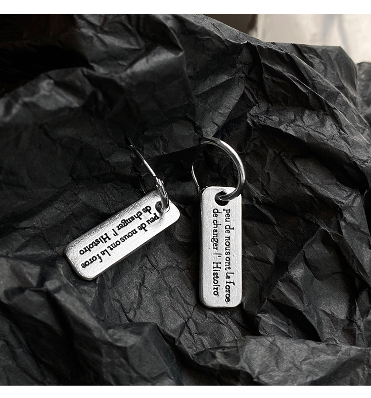 Khuyên Tai Hình Vuông Phong Cách Mới Đơn Giản 22616