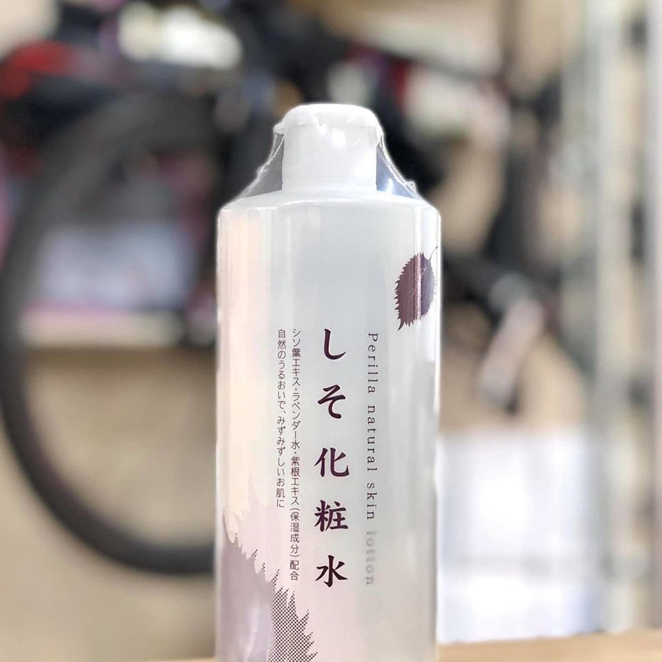 Nước hoa hồng Tía Tô Dokudami ✨DÀNH CHO DA KHÔ – MỤN ✨ Perilla Natural Skin Lotion 500ml