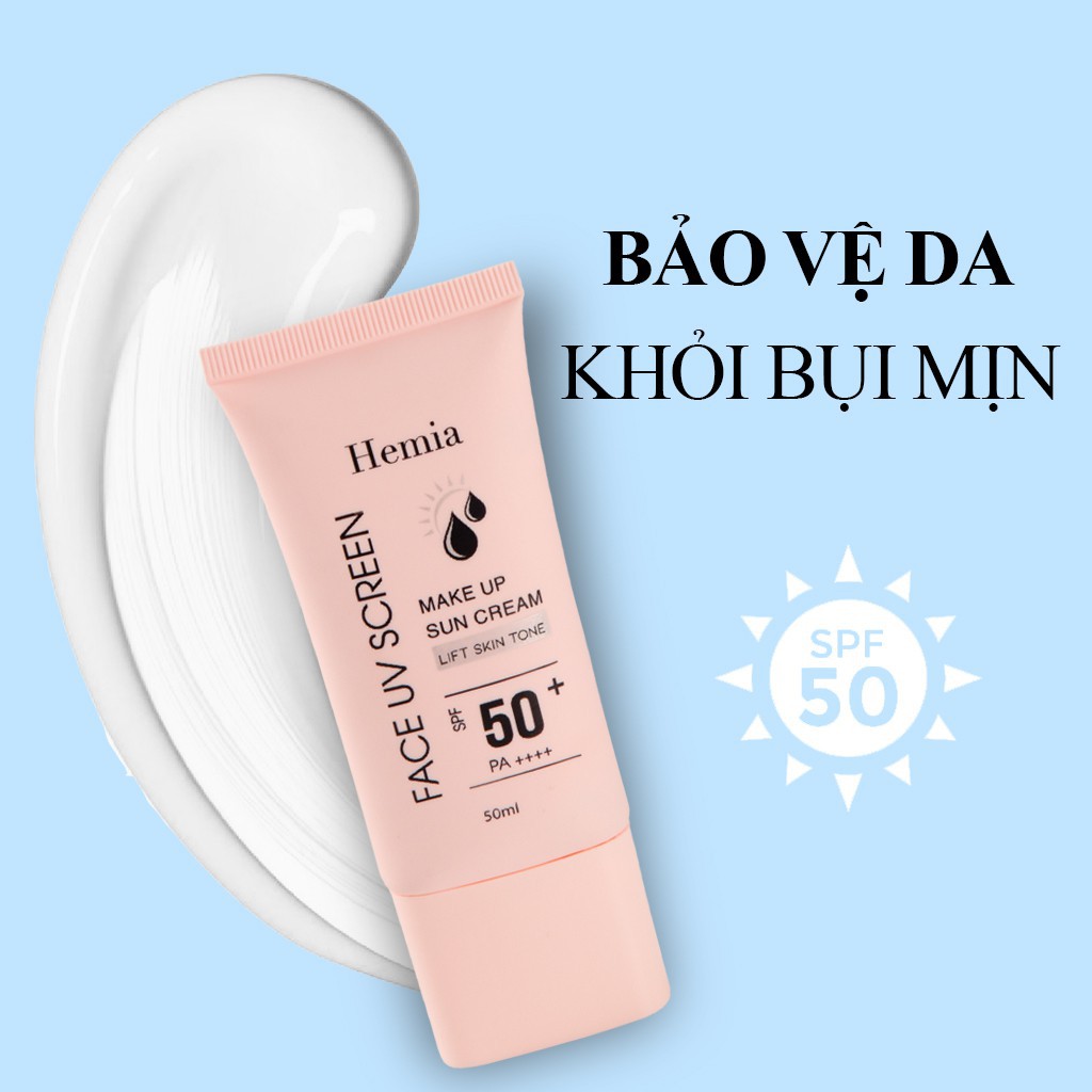 Kem Chống Nắng HEMIA Hàn Quốc SPF50+ chính hãng