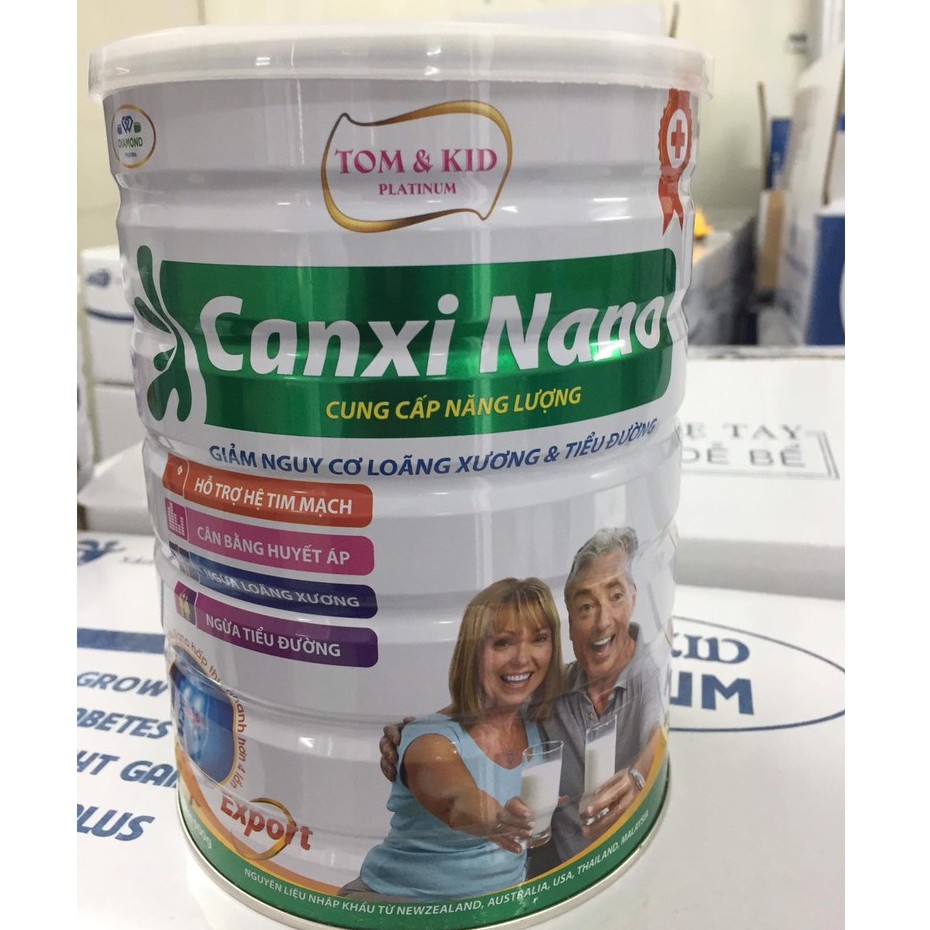 Sữa CANXI NANO - Giảm nguy cơ loãng xương, tiểu đường [900gr/hộp]