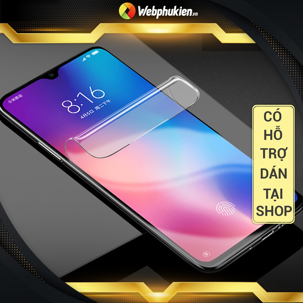 Miếng dán dẻo PPF cho Xiaomi Mi CC9 Pro/Note 10/ 10 Pro/ Mi 10/ 10 Pro hiệu Webphukien