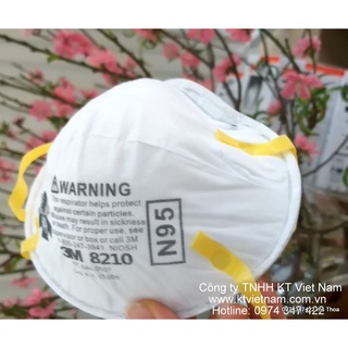 Khẩu trang n95 3m 8210 cho bác sỹ