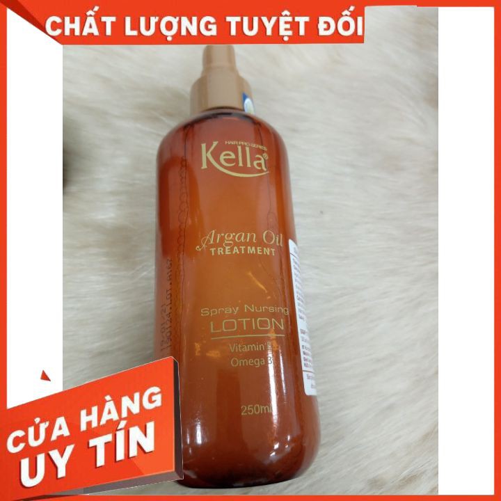 Sữa Dưỡng tóc Kella Argan Oil Treatment 250ml   FREESHIP  nuôi dưỡng ,  cải thiện tóc khô xơ , chẻ ngọn, giúp tóc khỏe