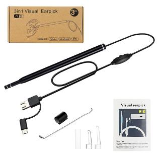 Camera nội soi 3 trong 1 kèm 6 đèn led cho android pc notebook