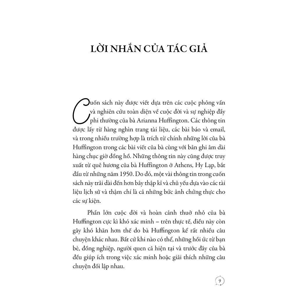 Sách - Arianna Huffington - Bà Hoàng Truyền Thông Và Chuyên Gia Chăm Sóc Sức Khỏe
