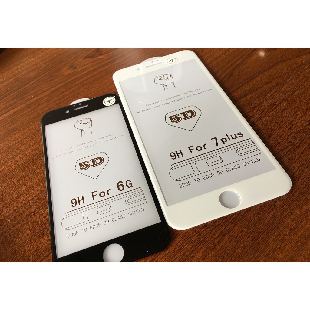 Cường lực 5D full màn hình bằng kính Iphone 6plus/6Splus