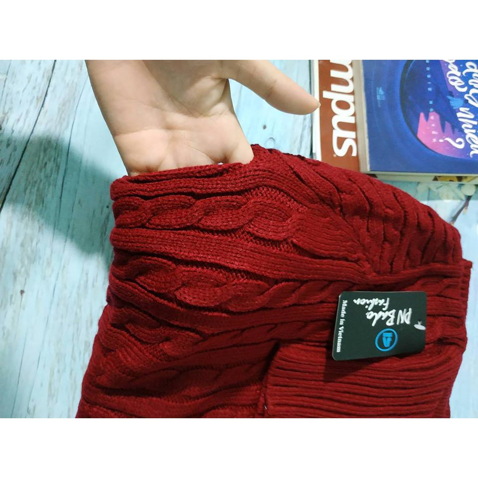 Áo len nam cổ lọ vặn thừng cao cấp hy | BigBuy360 - bigbuy360.vn