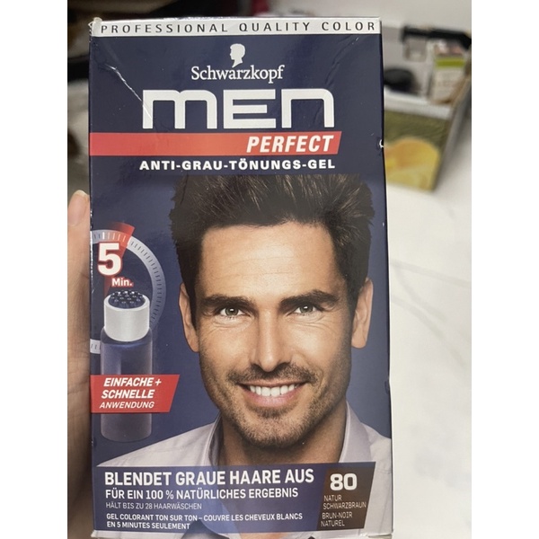 Nhuộm tóc Schwarzkopf Men Perfect phủ bạc cho nam