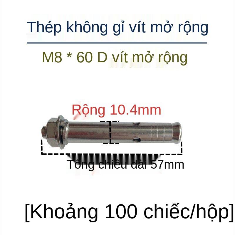 Móc cố định vít mở rộng máy nước nóng điện Loại phổ thông Phụ kiện móc mở rộng máy nước nóng năng lượng mặt trời Midea