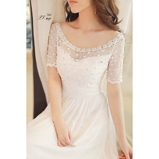 Đầm Voan Dự Tiệc Xinh Xắn