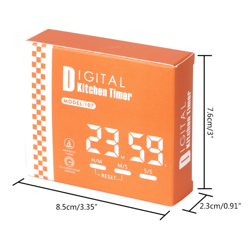 Đồng Hồ Hẹn Giờ Kỹ Thuật Số Đếm Ngược 100 Phút / 100 Giờ