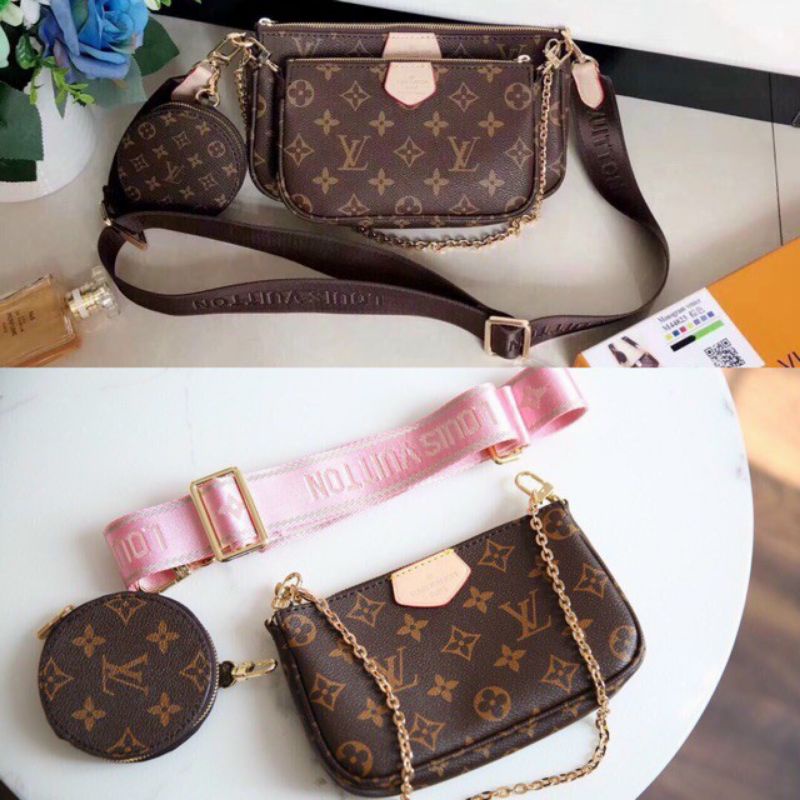 TÚI ĐEO CHÉO NỮ LV 3IN1 FULL BOX SEAL