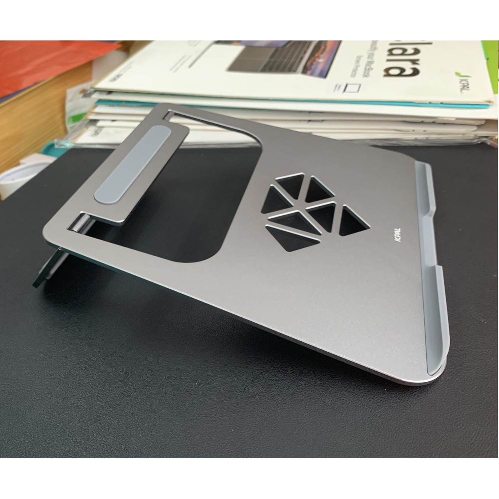 Đế nhôm cao cấp JCPAL cho Macbook- Laptop 4 Màu