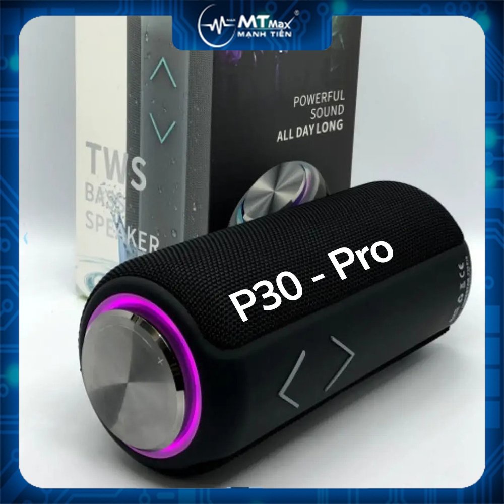Loa Bluetooth HOPESTAR P30 PRO thiết kế loa dạng cộng hưởng cho ra loa với âm thanh cực tốt