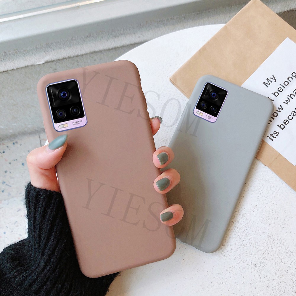 Ốp Điện Thoại TPU Dẻo Màu Sắc Ngọt Ngào Thời Trang Cho ViVO V20 2021 V20Se ViVO V20 V20Se