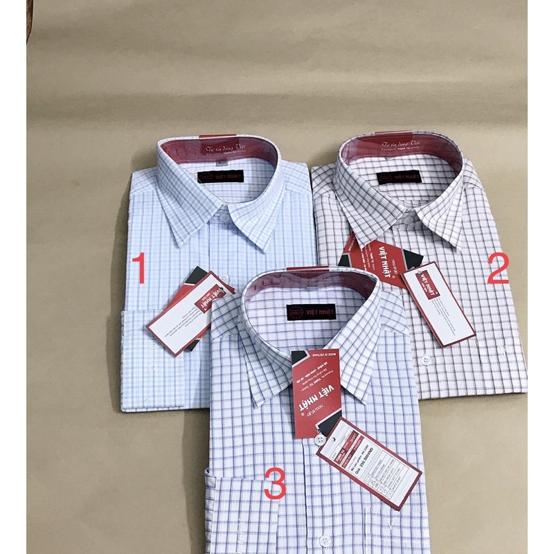 Sơ mi trung niên kẻ  có cả cộc tay
