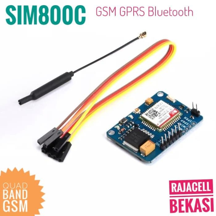 Mô Đun Sim800c Ipx Gsm Gprs Bluetooth Sim900a Cho Arduino