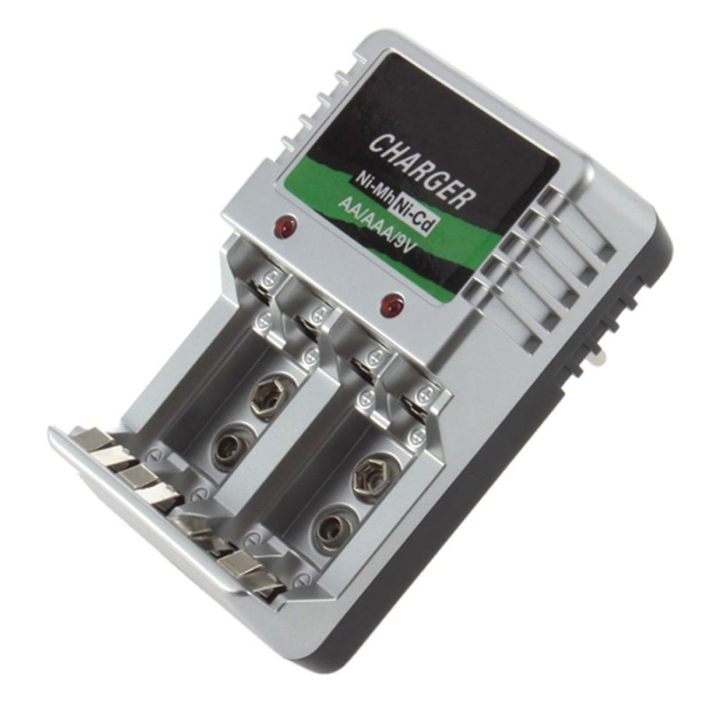 Cục sạc Ac 110v-240v Aa Aaa 9v Ni-Mh Ni-Cd tiện lợi