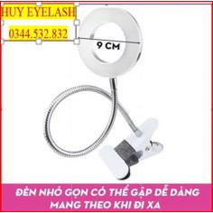 Đèn led kẹp bàn nối mi-dụng cụ nối mi-đèn nối mi-quyên quyên