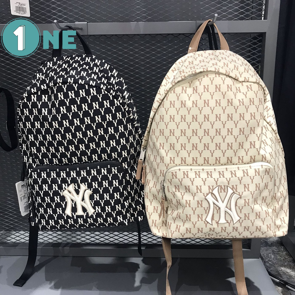 Balo MLB NY Tiêu Chuẩn Hàn Quốc Cao Cấp Full Tag Mac