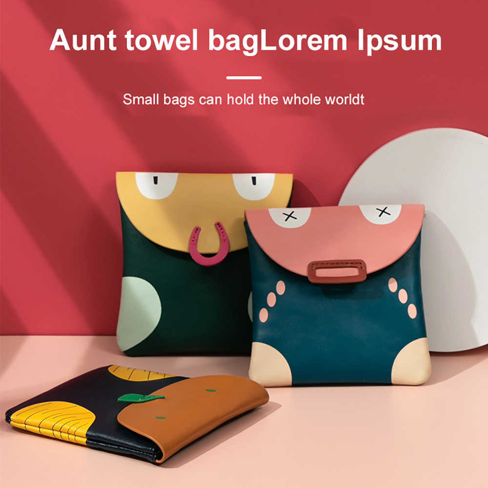 Túi Da Pu Đựng Khăn Giấy Tiện Dụng Khi Đi Du Lịch