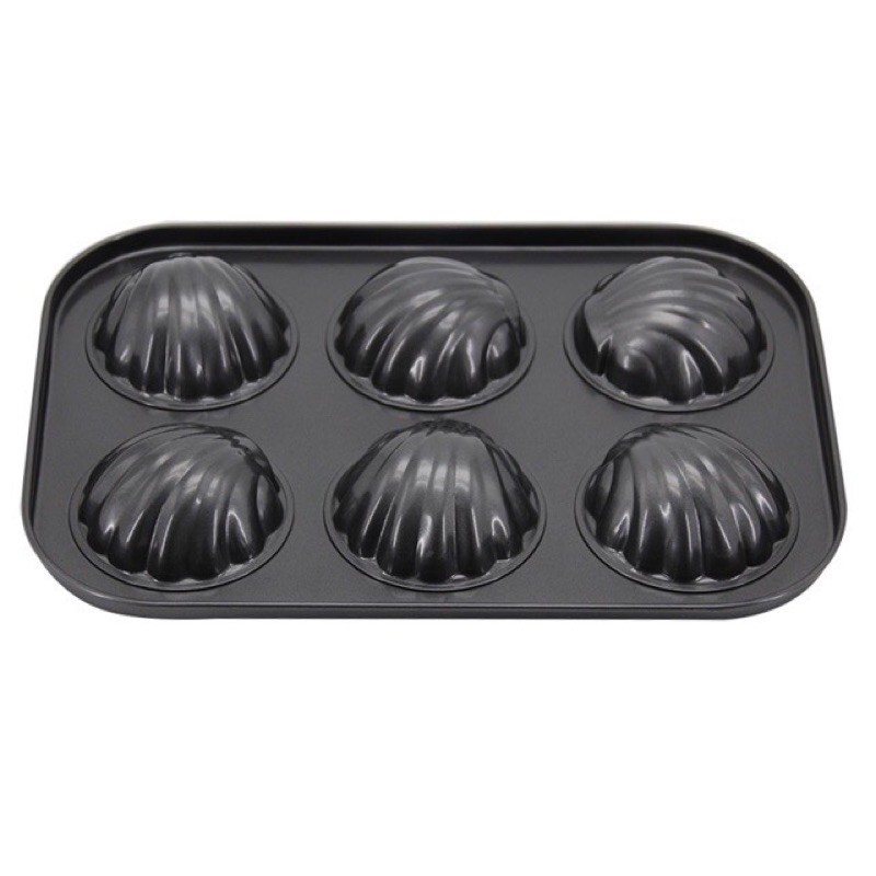 Khuôn hình sò 6 ô chống dính