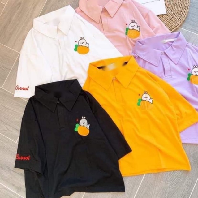 Áo croptop thỏ ôm ca rốt LN12