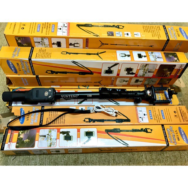 Gậy Chụp Hình VunTeng Mono YT-1288 Bluetooth | BigBuy360 - bigbuy360.vn