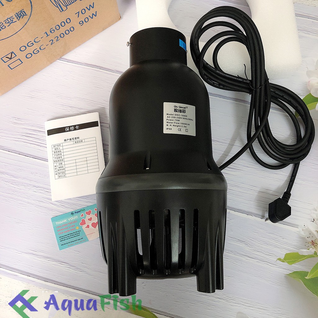 Máy Bơm Chìm Hồ Cá Koi OGC 16000 và OGC 22000