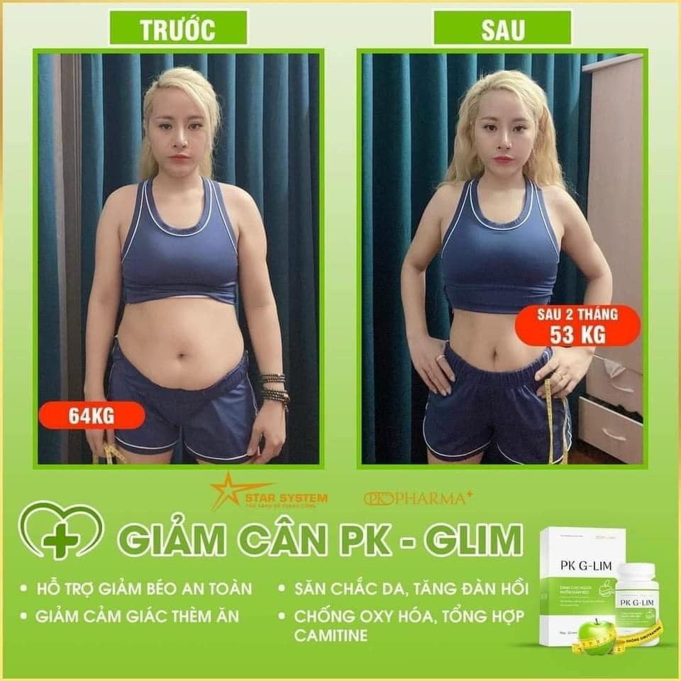 Giảm Cân PK GLIM Chính Hãng