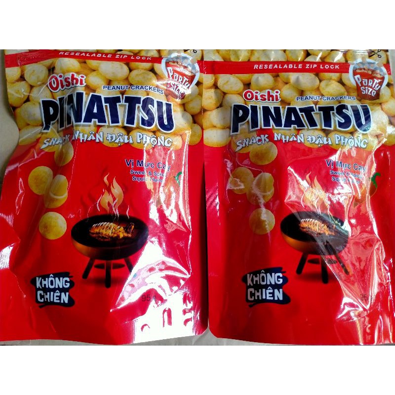 đậu phộng pinattsu 85g túi zip