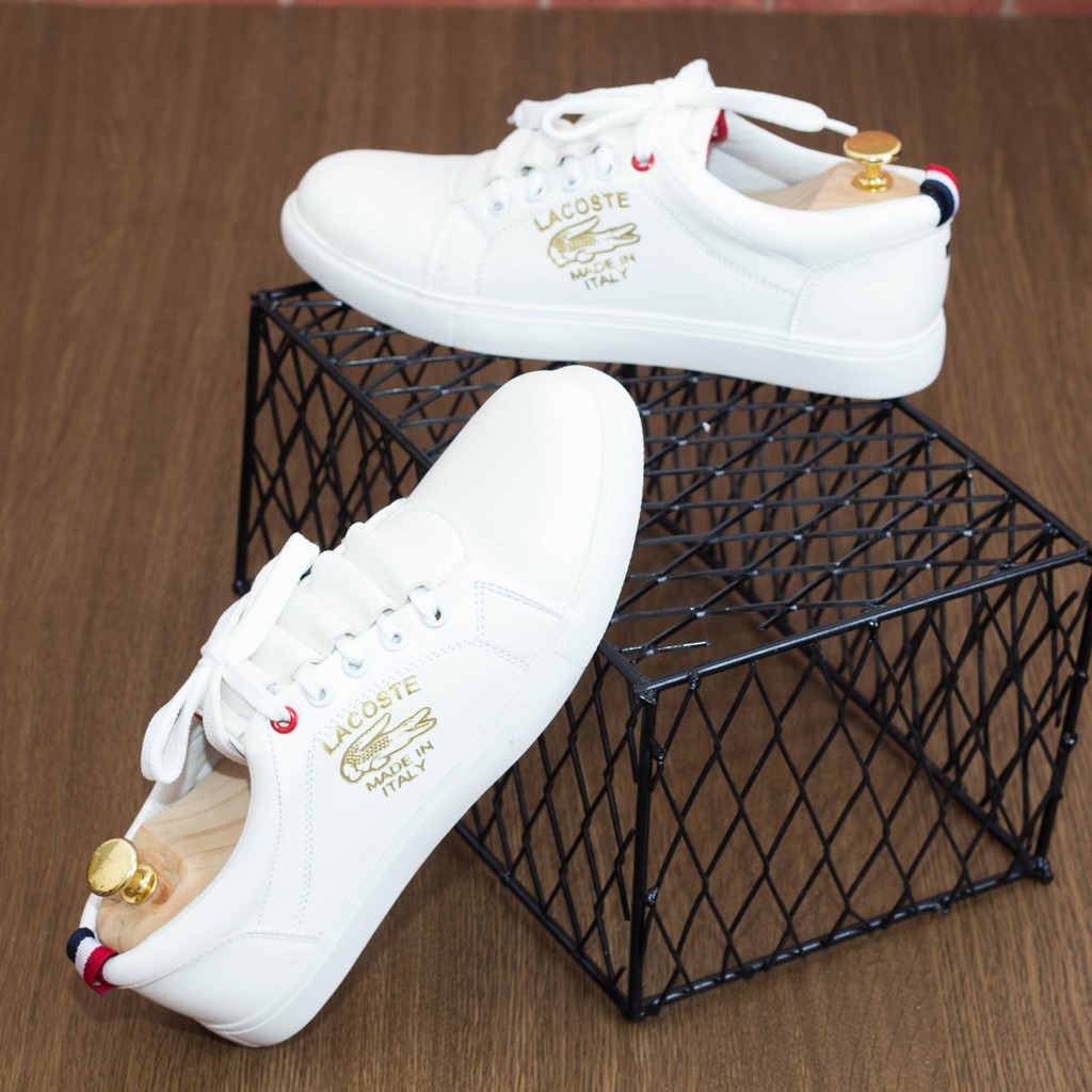 Giày sneaker, Giày sneaker nam, Giày thể thao nam thời trang trắng tinh khôi mã M39.(Flash sale 50%)