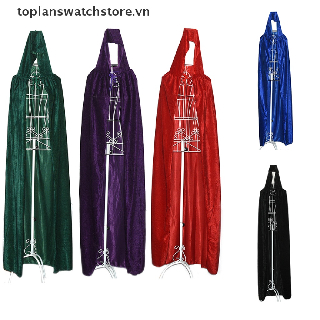 Áo Choàng Nhung Hóa Trang Halloween Unisex