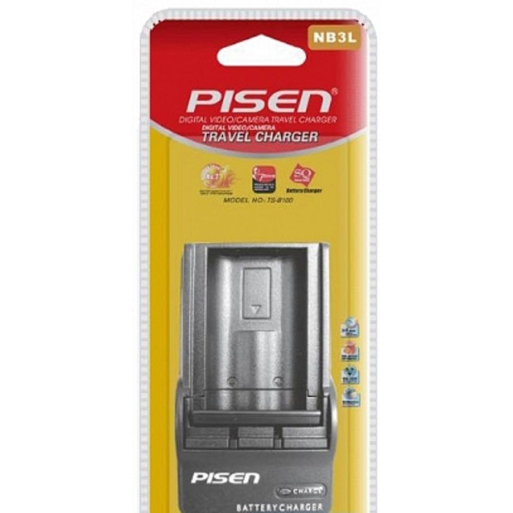 Sạc máy ảnh Pisen for Canon NB-3L