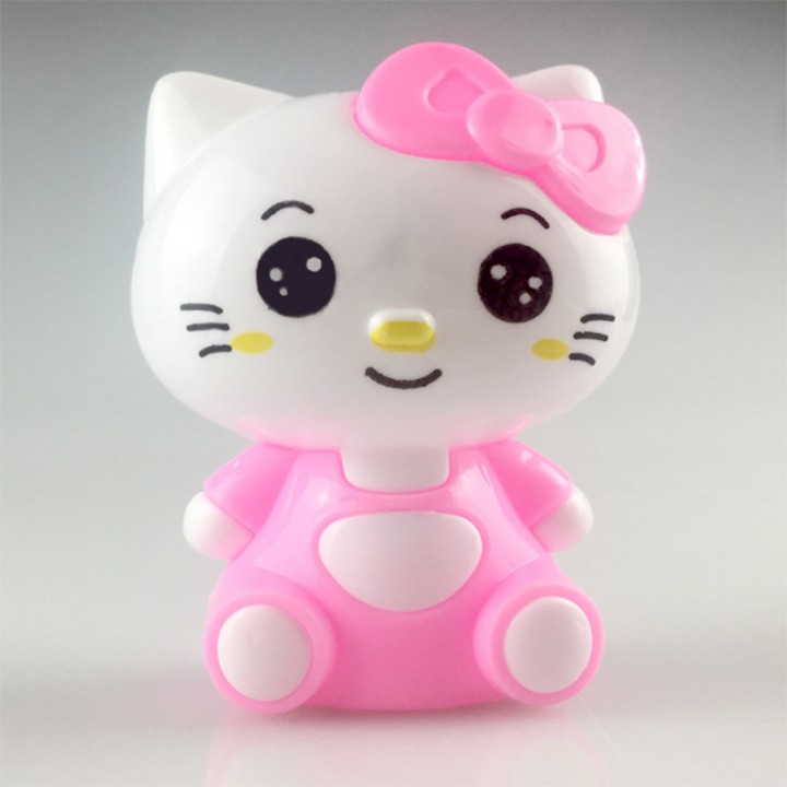 Túi 4 mèo kitty trang trí bánh sinh nhật, phụ kiện trang trí bánh, topper cake