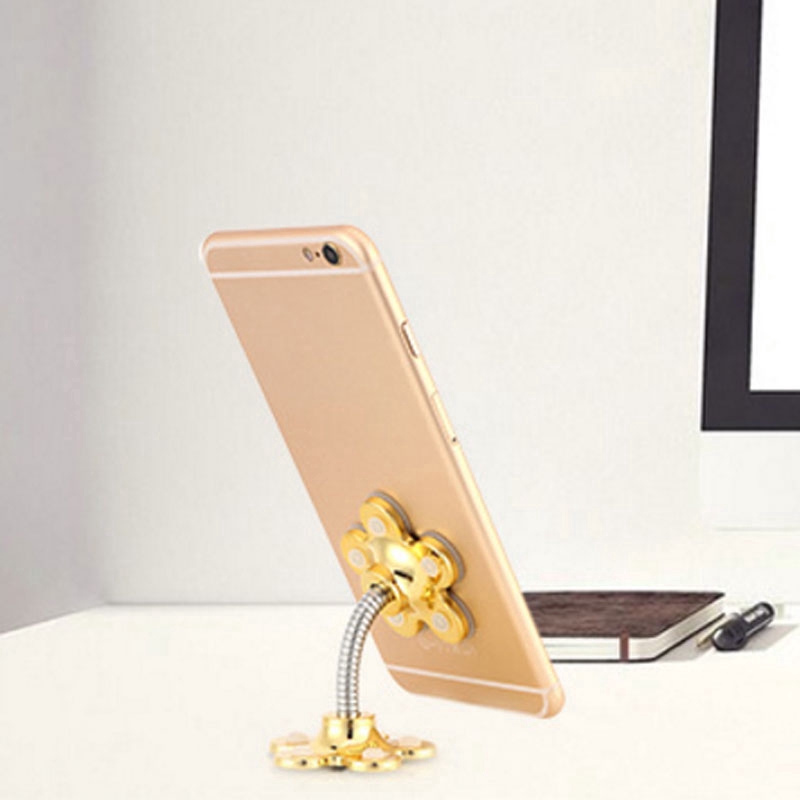 Giá đỡ điện thoại trên xe thiết kế cốc hút có hai mặt đa năng