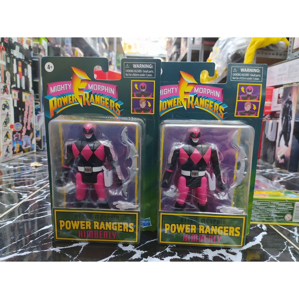 MÔ HÌNH MIGHTY MORPHIN POWER RANGERS RETRO