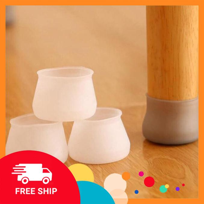 Combo 10 Bọc Chân Bàn Ghế Silicon